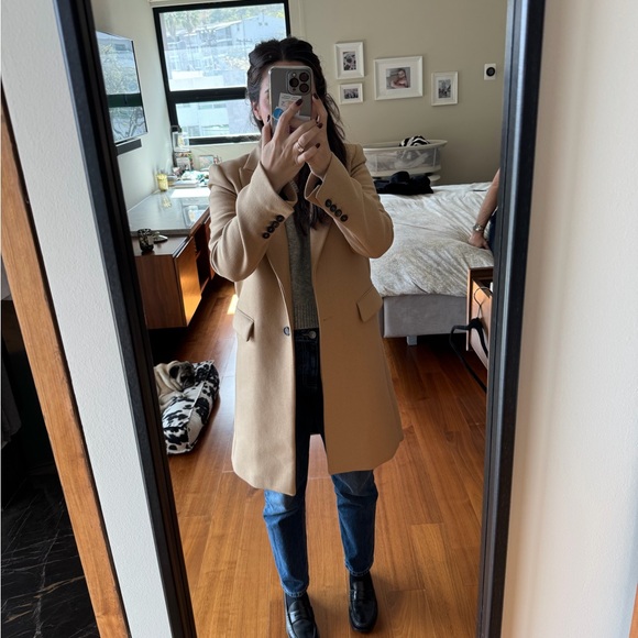 Zara Camel Blazer - Picture 6 of 8